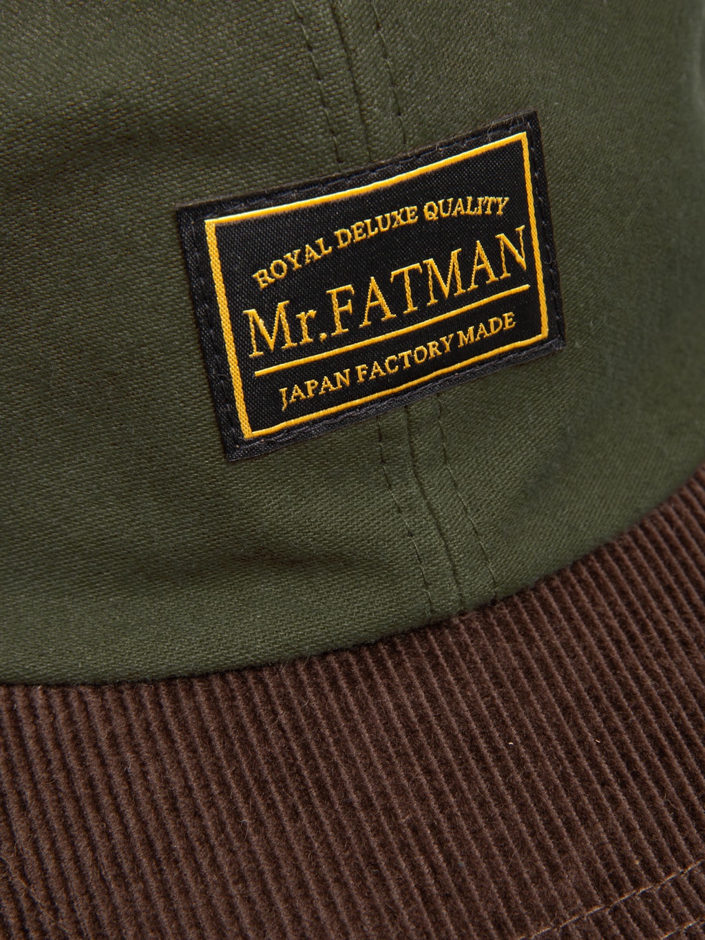 Mr. Fatman Moleskin Cap Brown