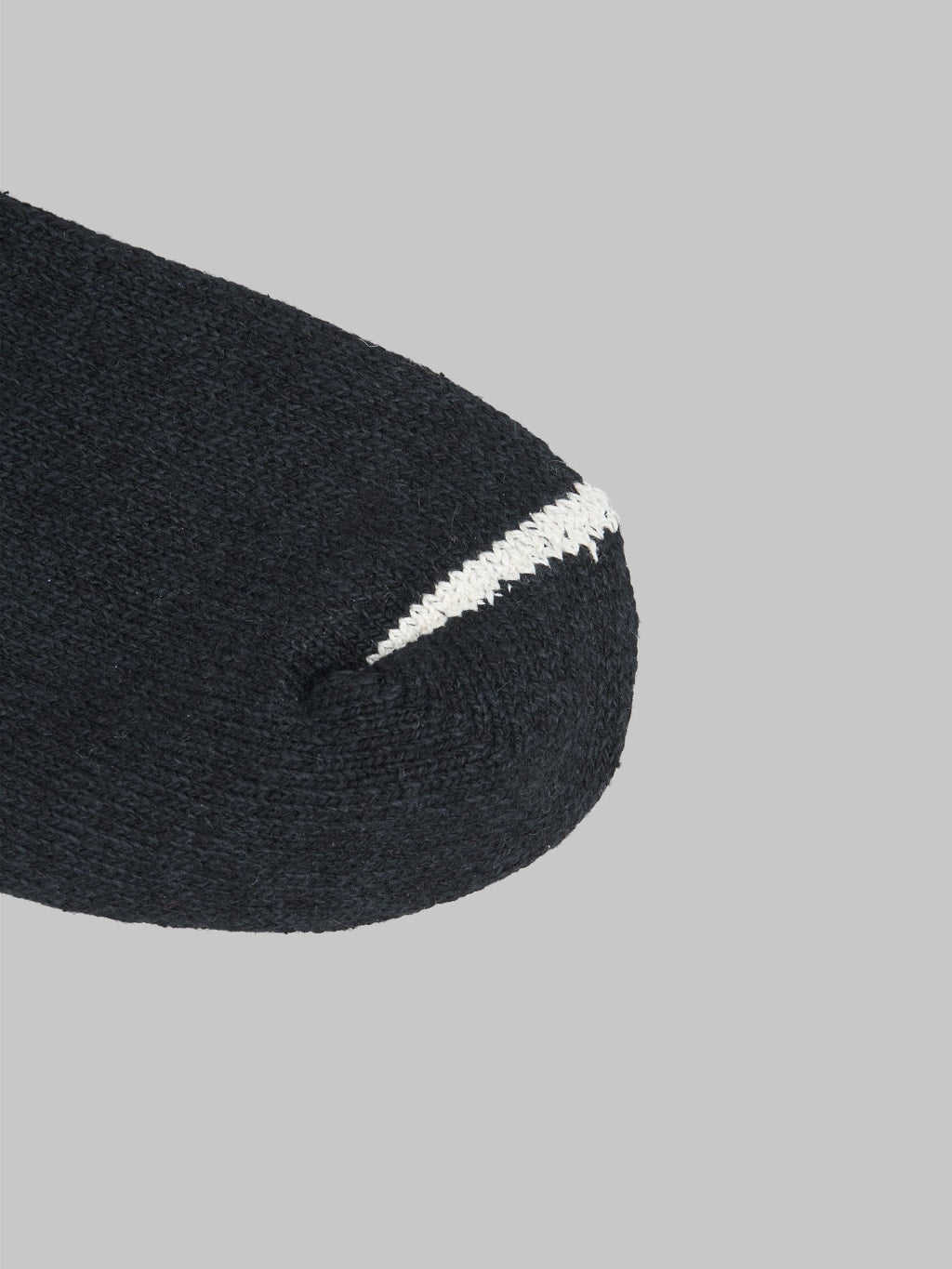 Nishiguchi Kutsushita Silk Cotton Socks Black Toe