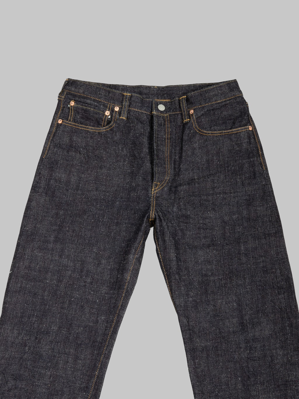 Omoto Denim 0611 Slub Nep Relax Fit Jeans waist