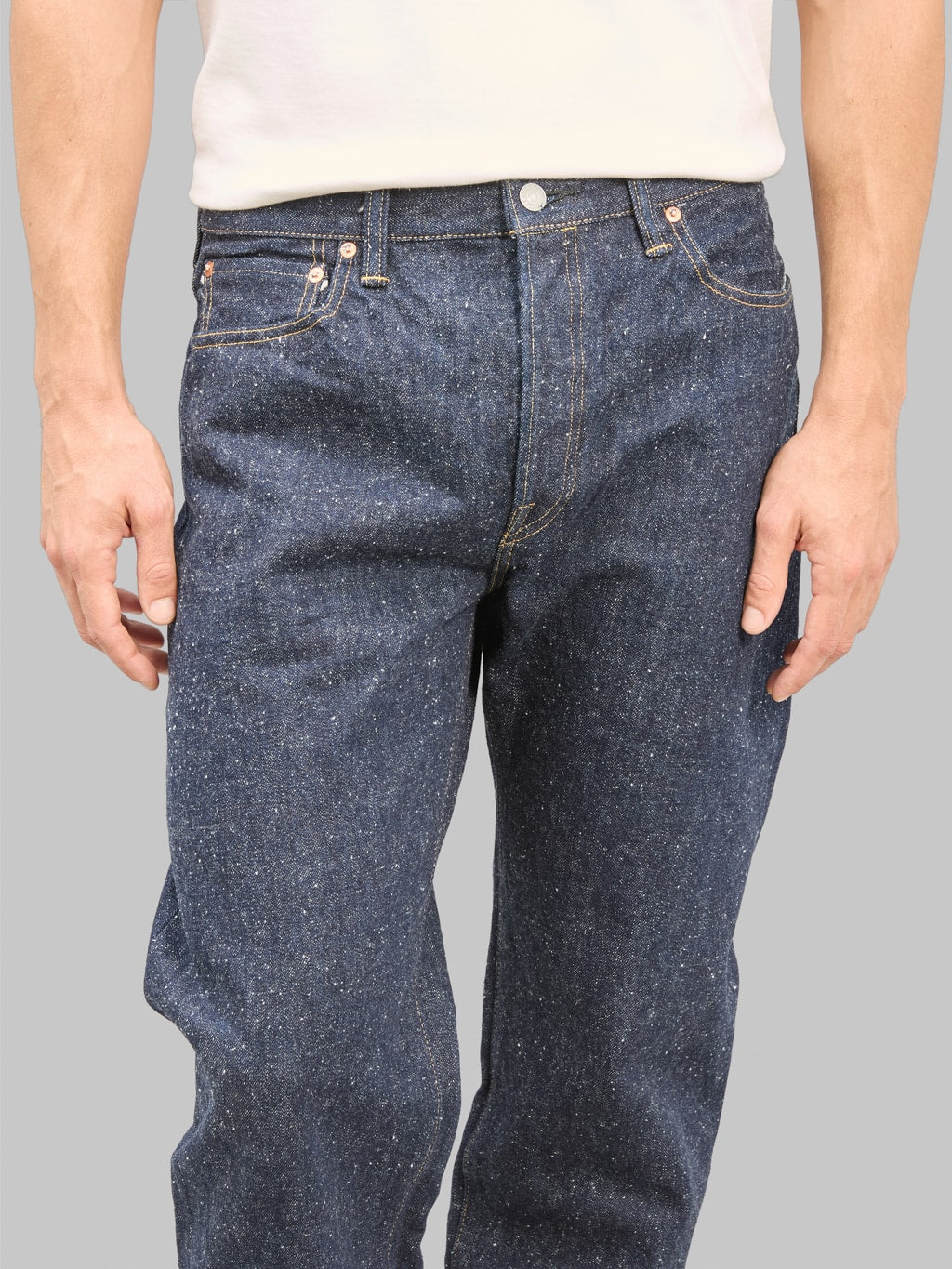 Omoto Denim 0612 16oz Nep Relax Fit Jeans waist