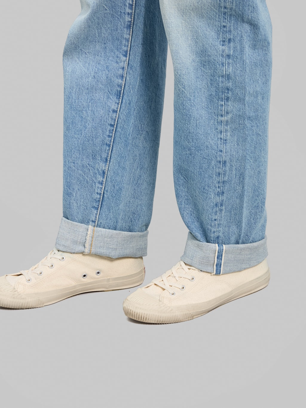 Omoto Denim 0615 Relax Fit 7 Years Wash Jeans weft