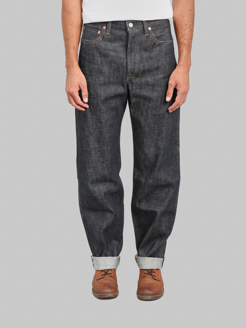 Omoto Denim 0816SZ 15.5oz Raw Denim Loose Fit Jeans