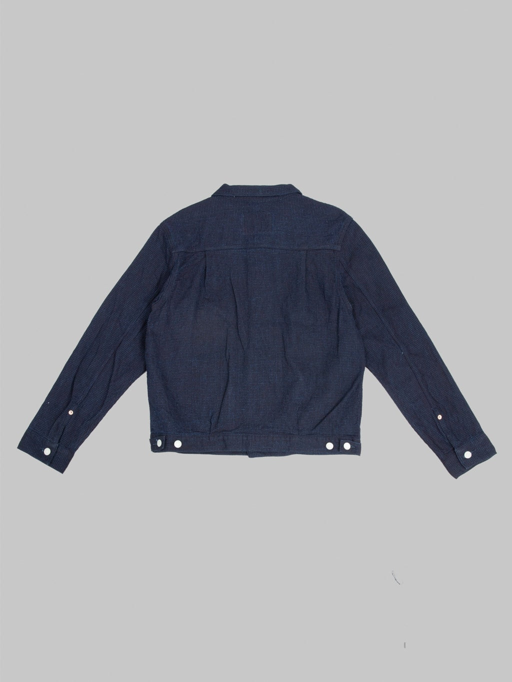 Omoto Denim 3220 12oz Cube Sashiko Denim Type II Jacket