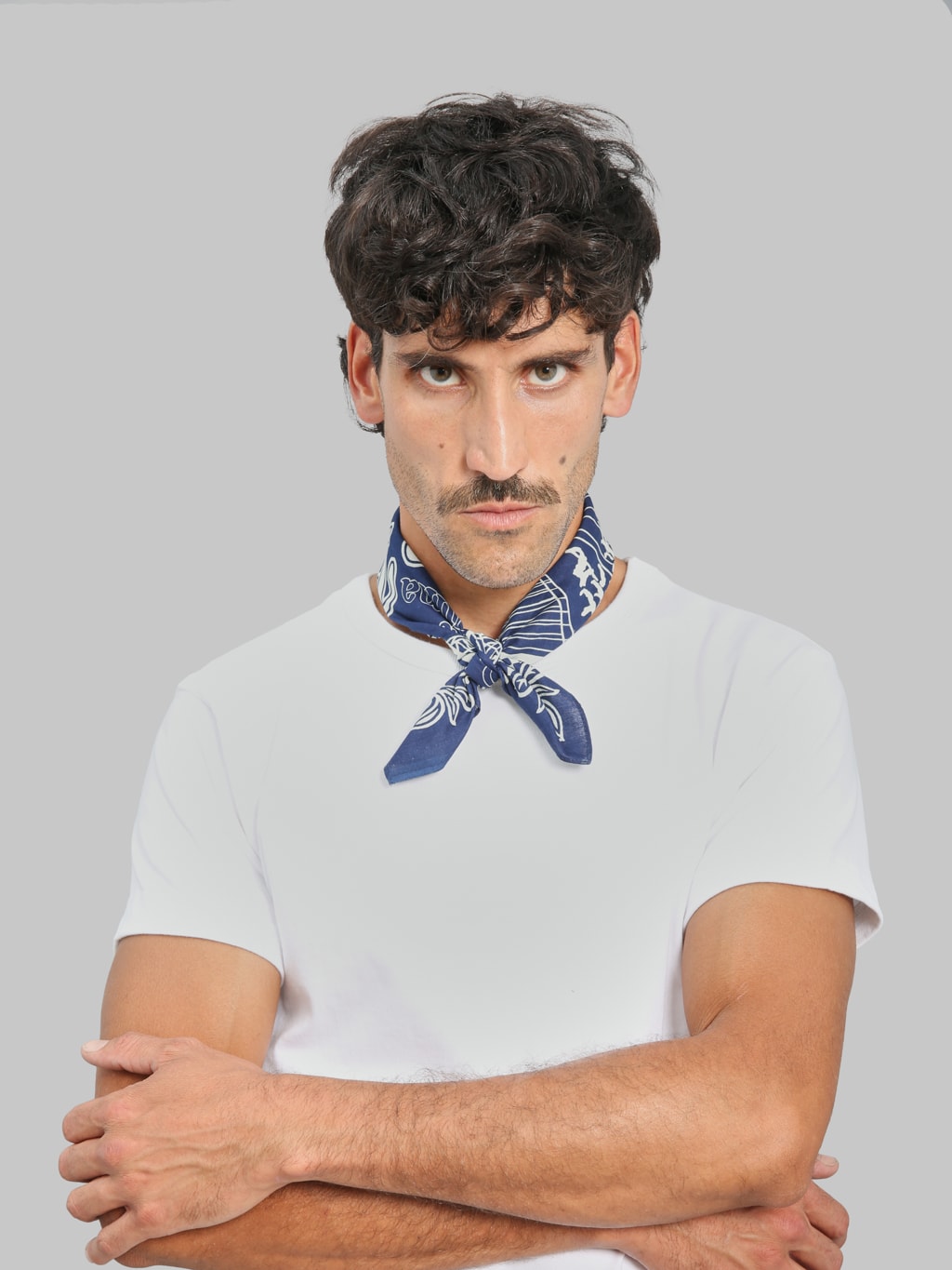 Omoto Denim 9302 Kojima Selvedge Bandana Indigo