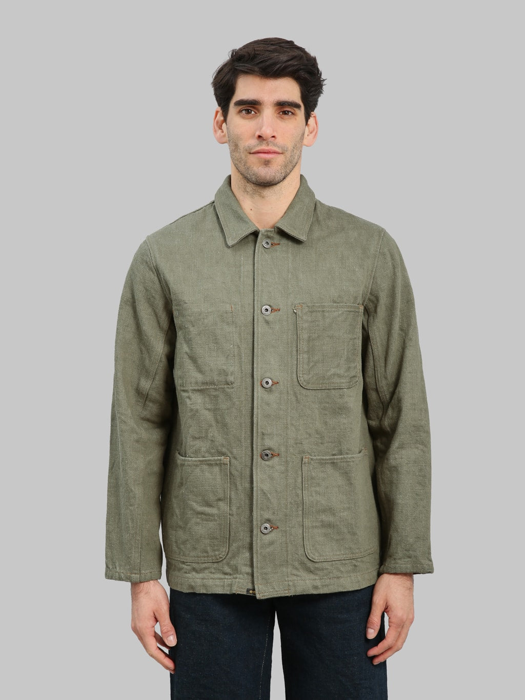 ONI Denim 18oz 03502-OLD18 "Olive Denim" Coverall