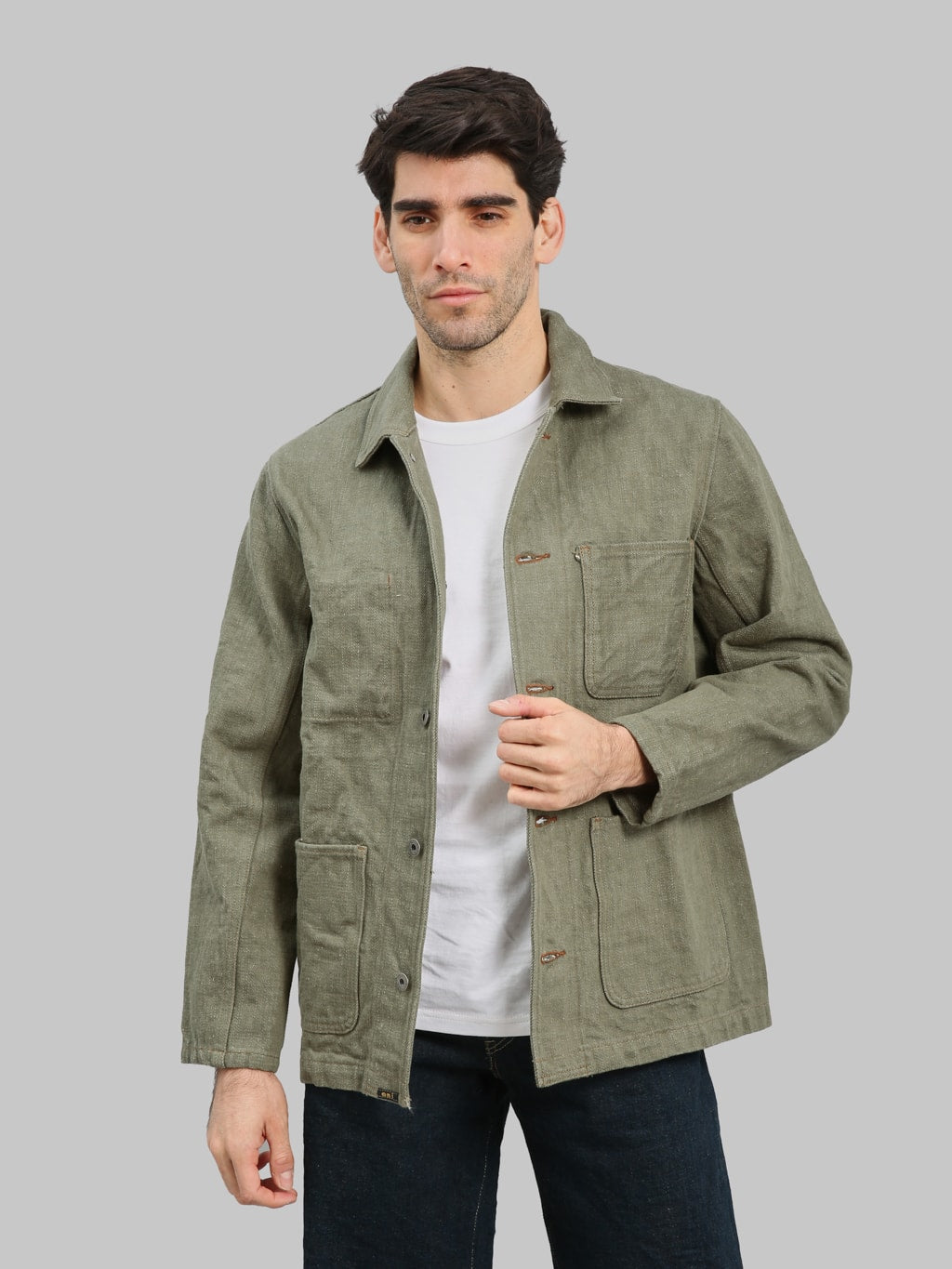 ONI Denim 18oz 03502-OLD18 "Olive Denim" Coverall