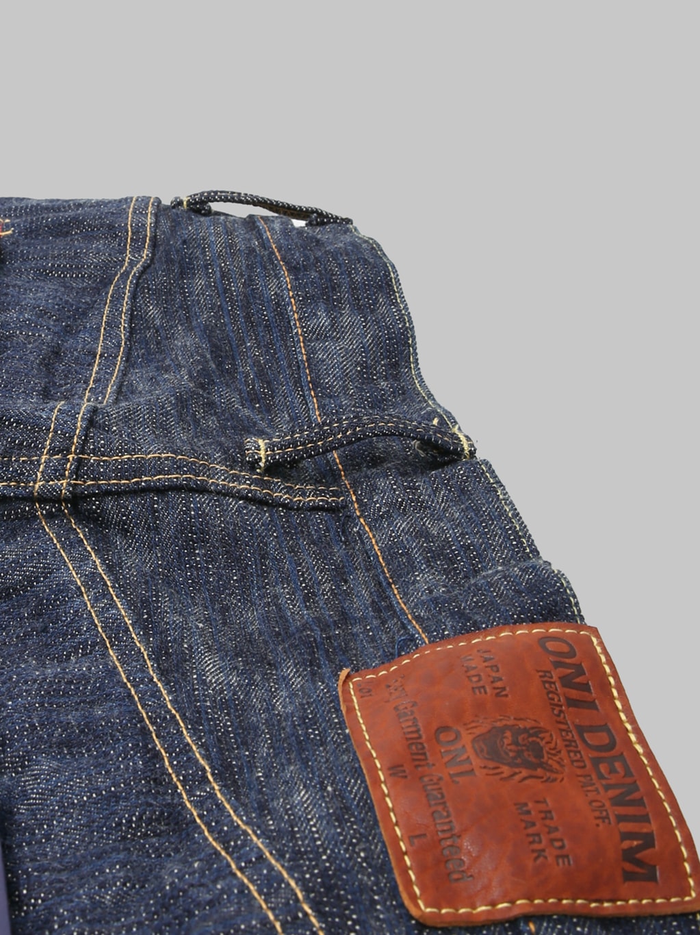 ONI Denim 200 "Kase" Wide Straight Jeans belt loop