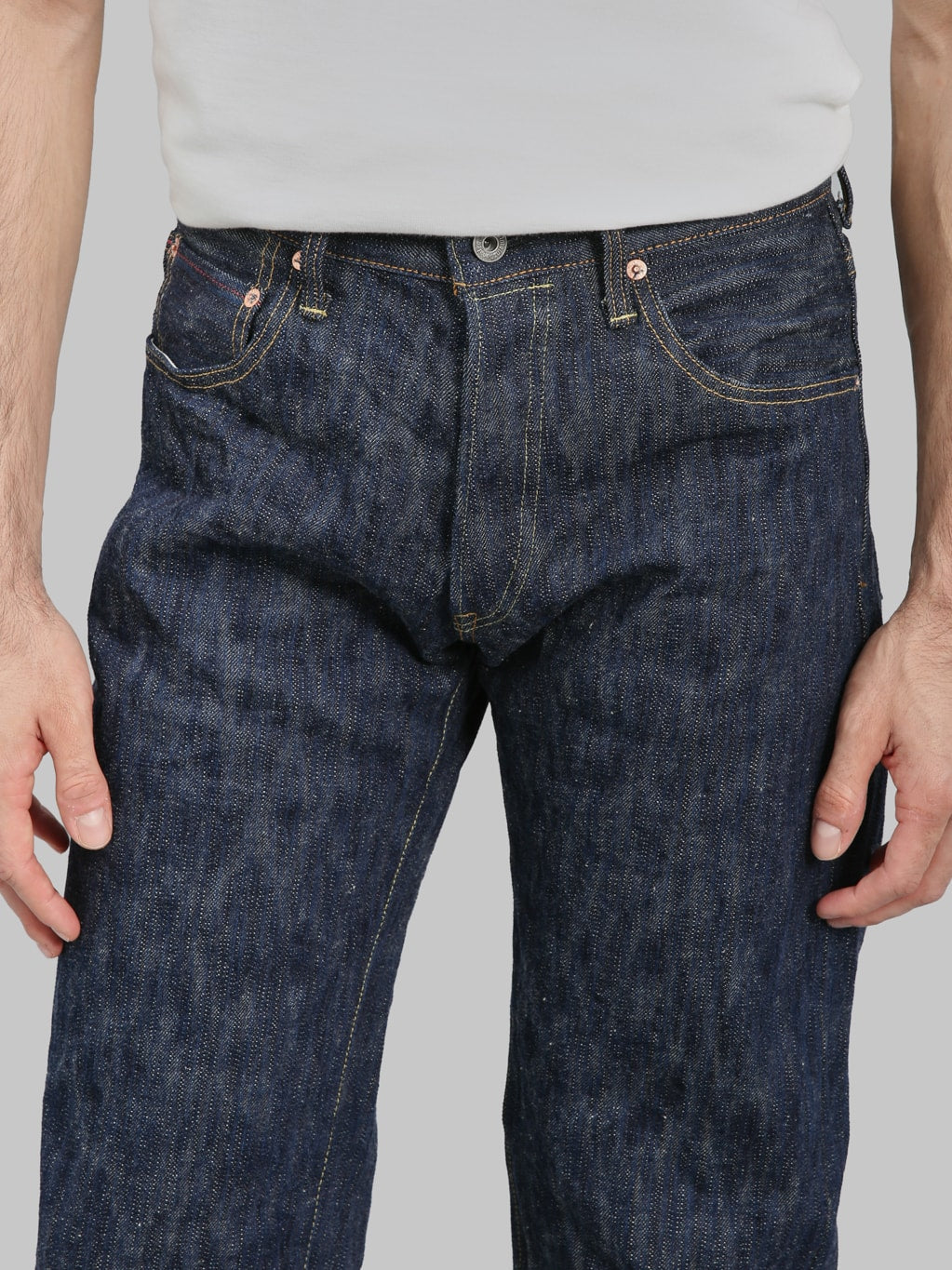 ONI Denim 200 "Kase" 16oz Natural Indigo Wide Straight Jeans