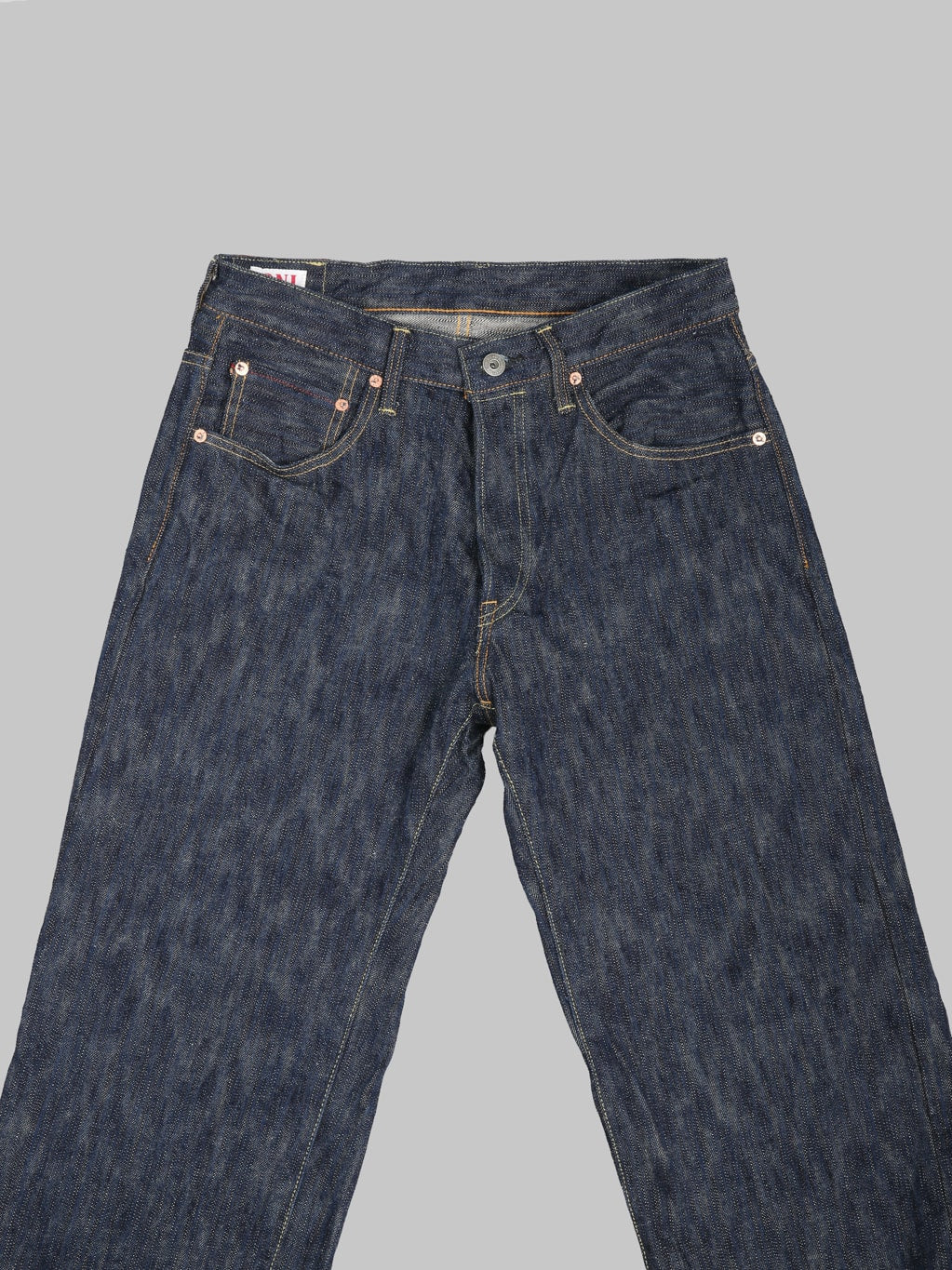 ONI Denim 200 "Kase" 16oz Natural Indigo Wide Straight Jeans