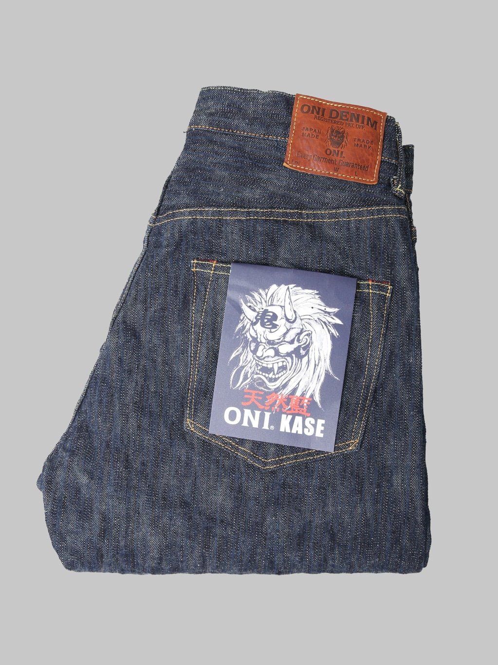 ONI Denim 200 "Kase" 16oz Natural Indigo Wide Straight Jeans