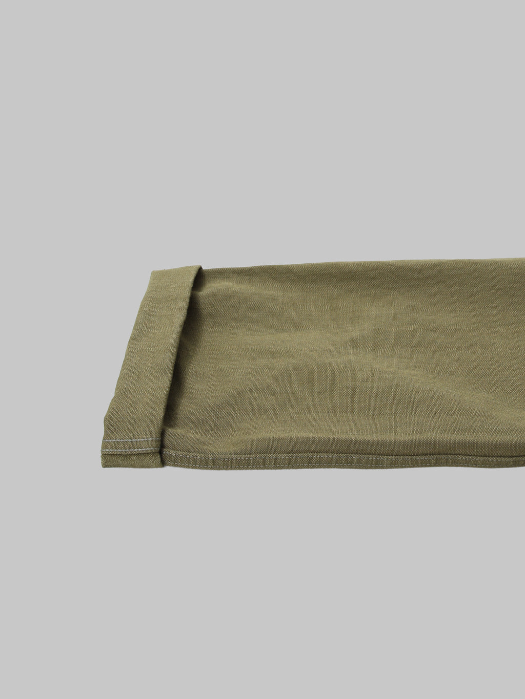 ONI Denim 207 HOXOLB 13oz Baker Pants Olive Brown texture