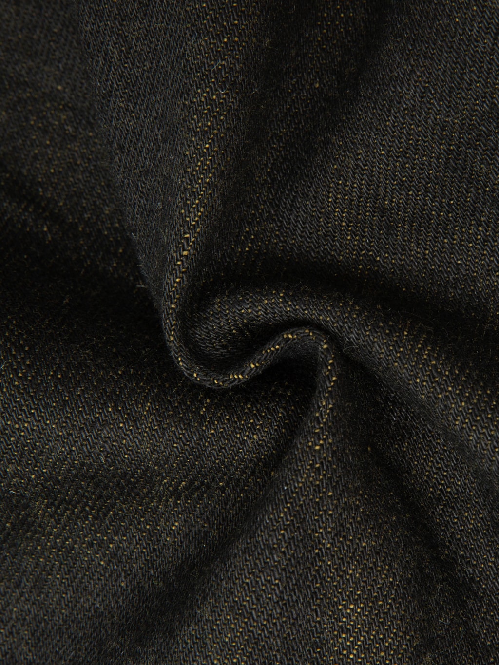 ONI Denim 222-BKOL 12.5oz "Black x Olive" Wide Straight Jeans