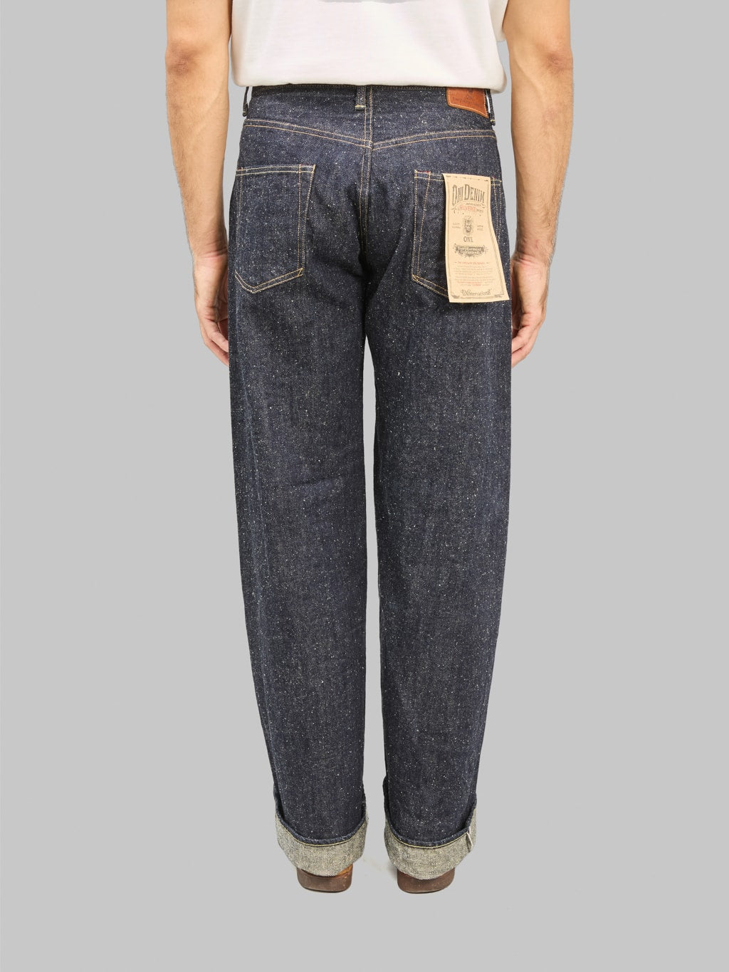 ONI Denim 222 NEP Super Wide Straight Jeans back fit