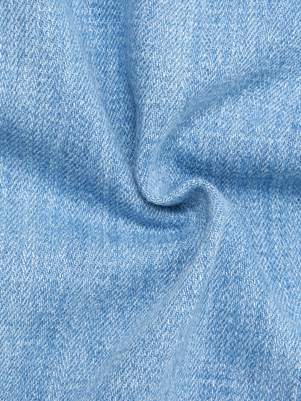 ONI Denim 222 Kiraku Bio Bleach 12oz Wide Straight Jeans texture