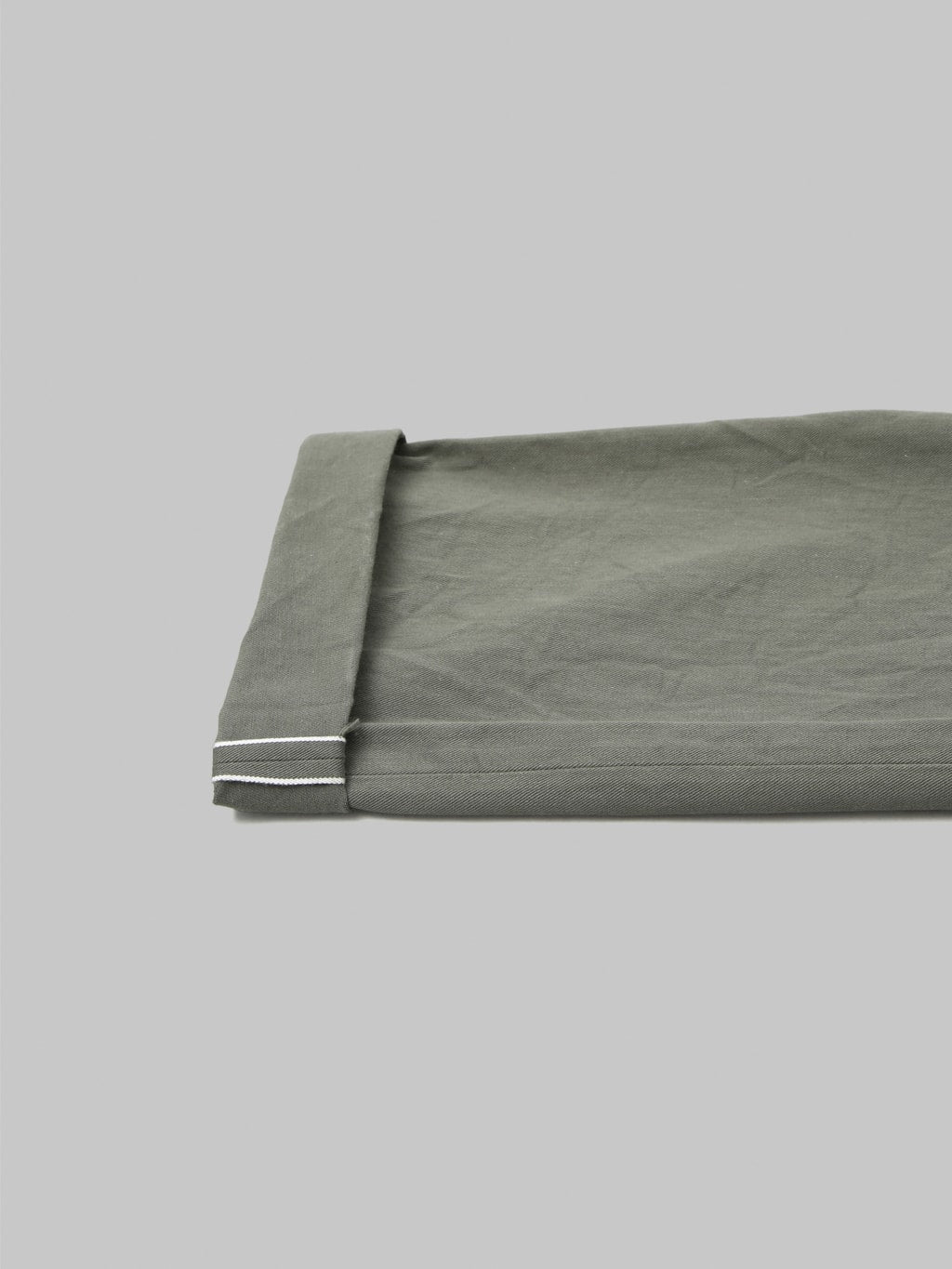 ONI 266SVC-GOL 8oz Selvedge Chino Trouser Light Olive