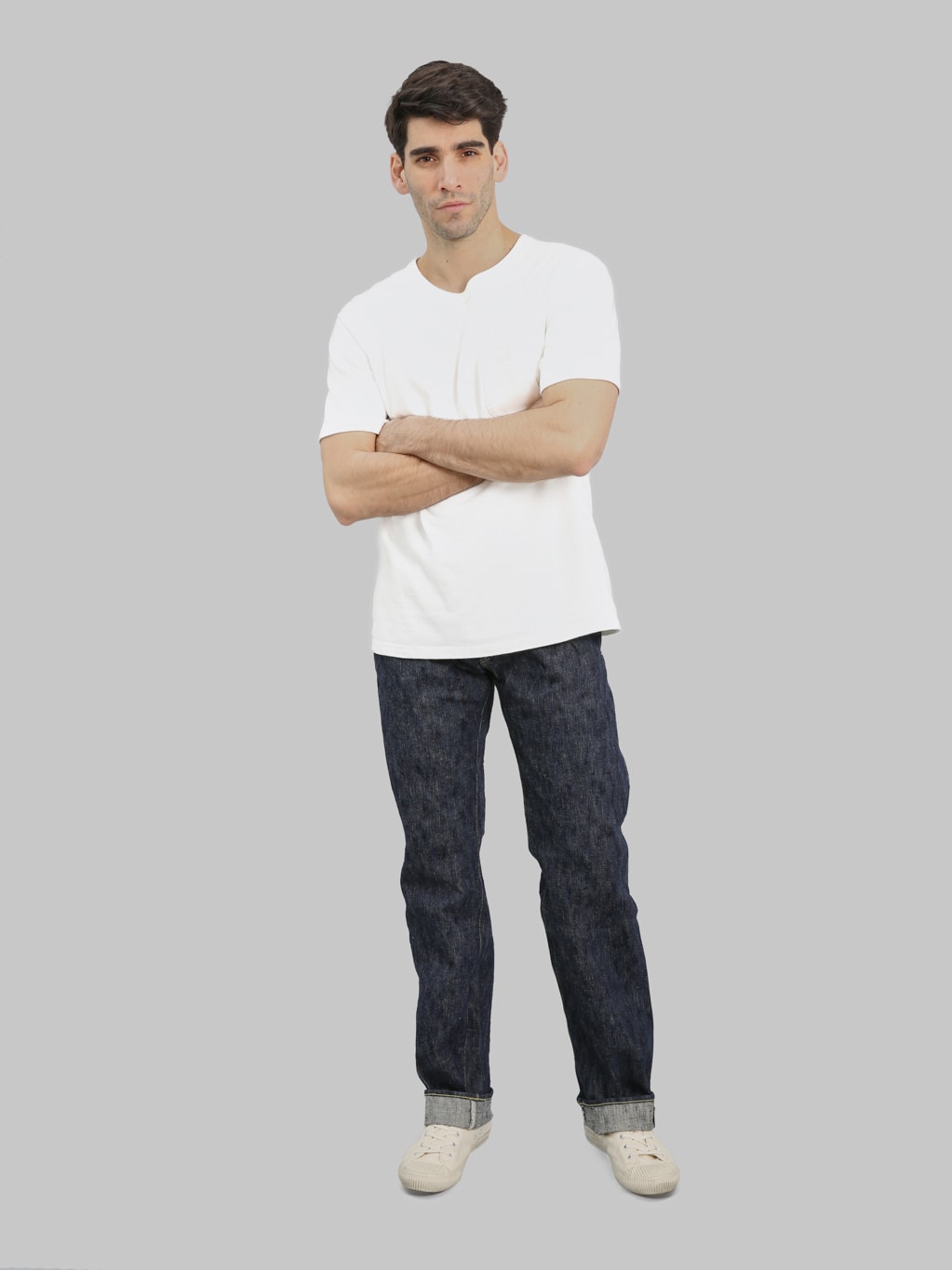 ONI Denim 270 Kase Natural Indigo 16oz Regular Straight Jeans