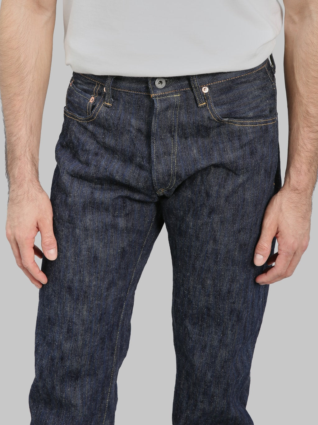 ONI Denim 270 Kase 16oz Natural Indigo Regular Straight Jeans inseam