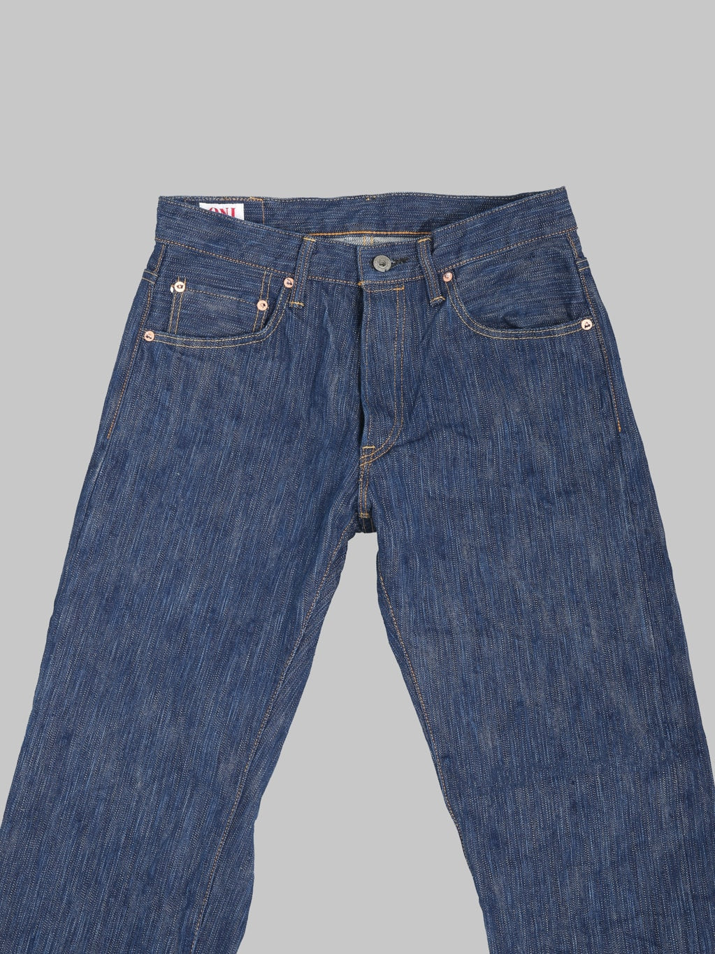 ONI 274 Awa Natural Indigo Regular Straight Jeans waist