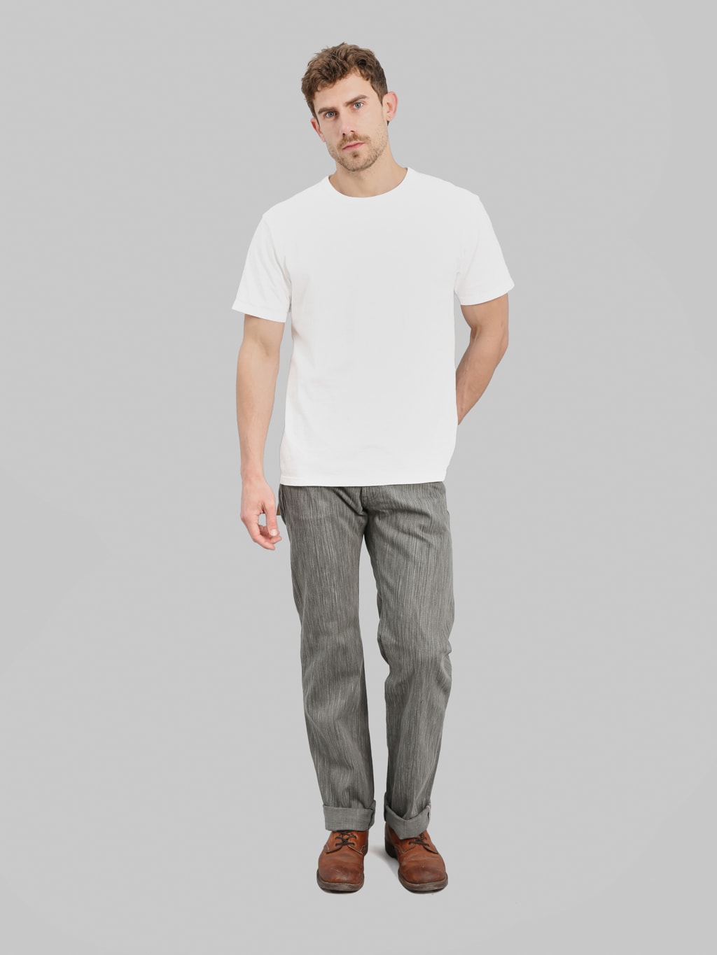 ONI Denim 275 20oz Awa Sumi x Awa Sumi Regular Straight Jeans