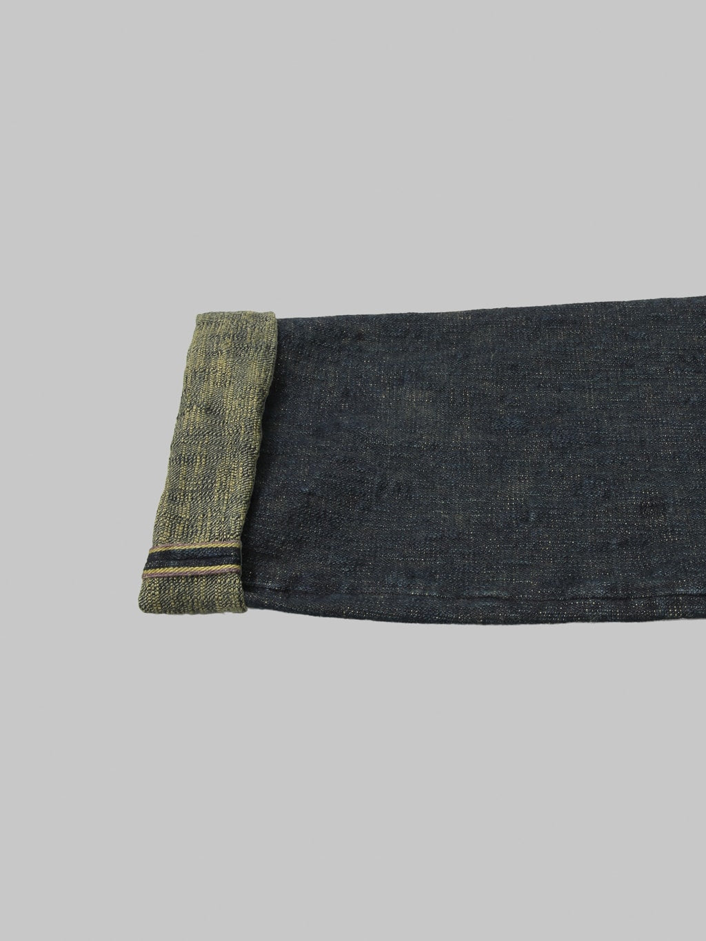 ONI Denim 277 "Bumpy Denim" 17oz Just Right Straight Jeans Kusaki