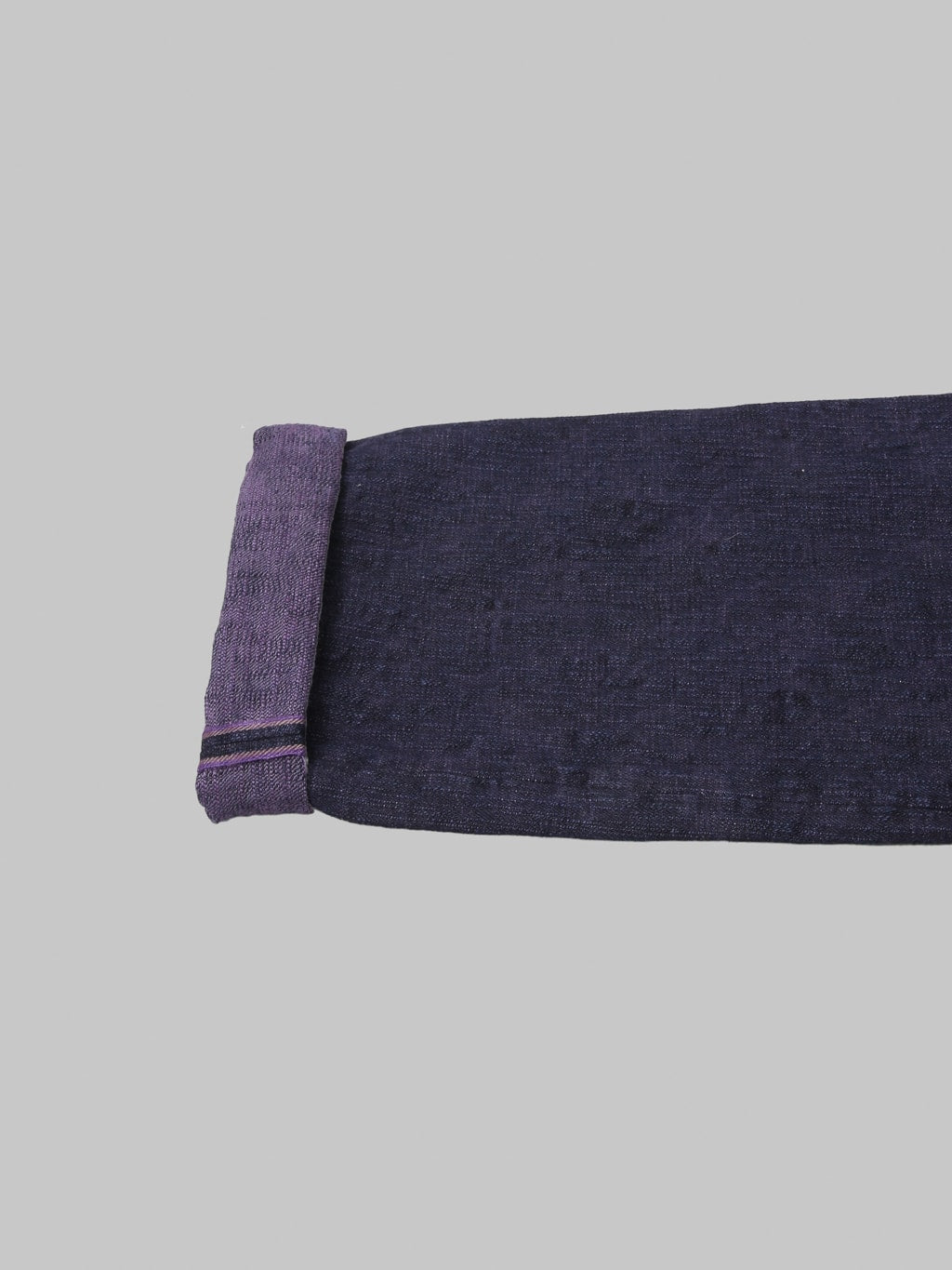 ONI Denim 277 "Bumpy Denim" 17oz Just Right Straight Jeans Murasaki