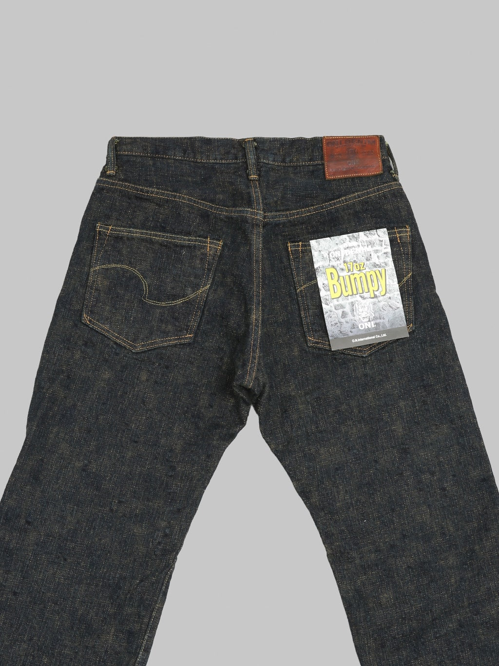 ONI Denim 277 "Bumpy Denim" 17oz Just Right Straight Jeans Oudo