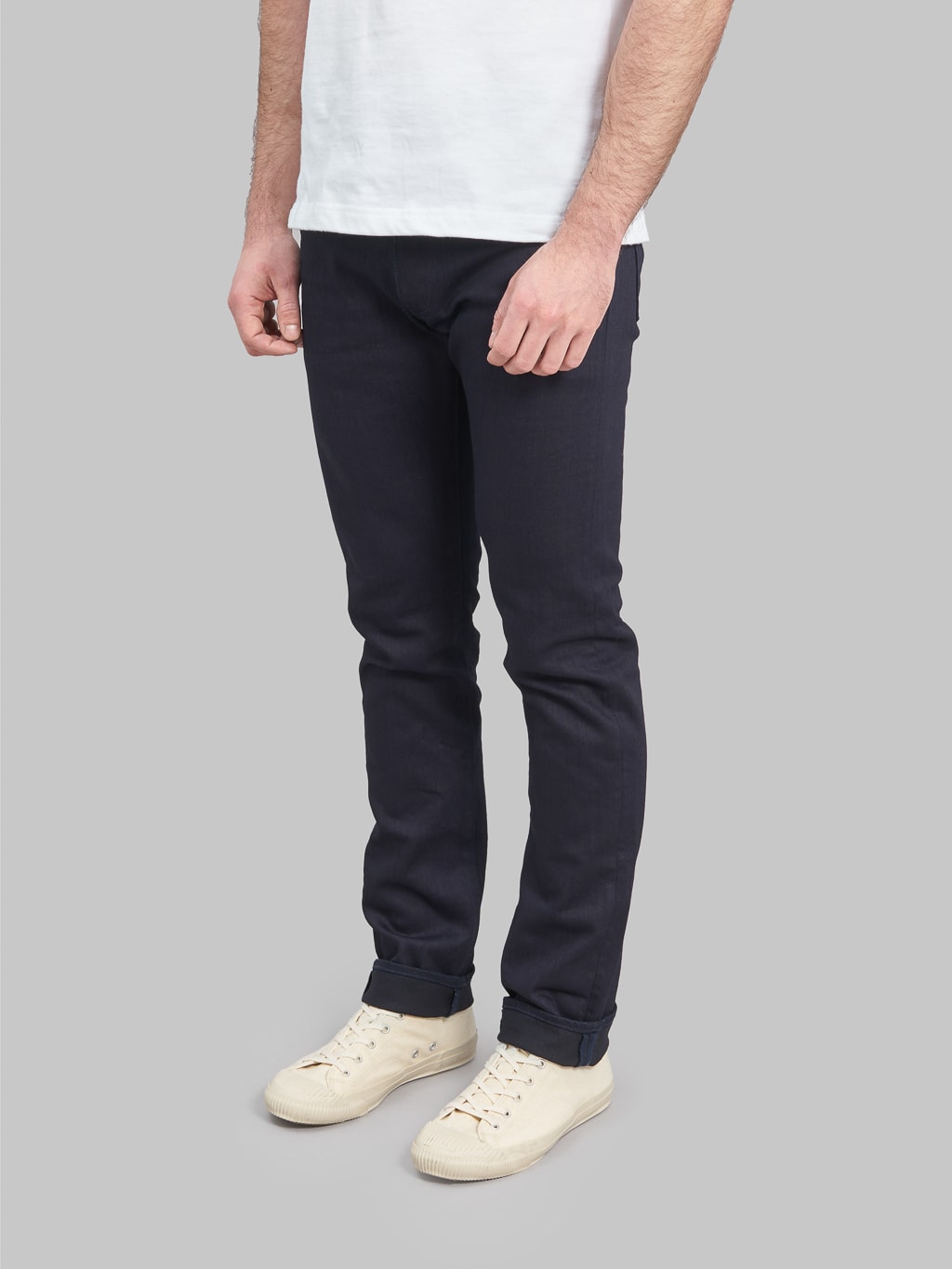 ONI Denim 526S-IDBK "High Power Stretch Denim" 11oz Semi Tight Straight Jeans