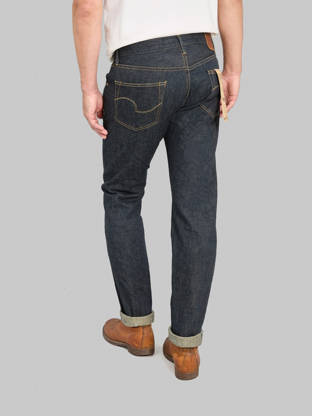 ONI Denim 622-GC15 15oz Greencast Denim Relax Tapered Jeans