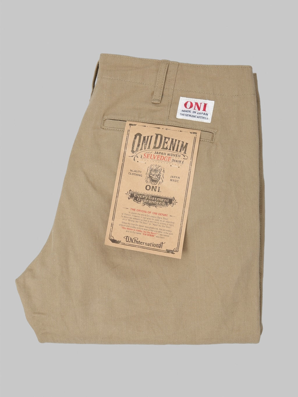 ONI 718-WP-KHB Westpoint Chino Khaki Beige