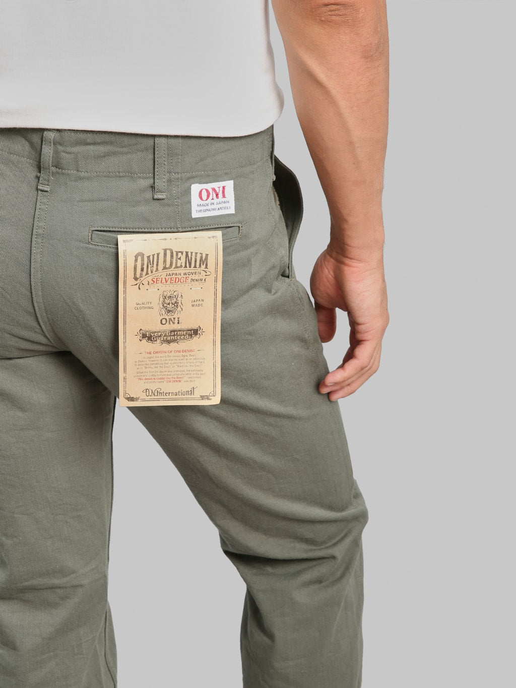 ONI 718-WP-ODG Westpoint Chino Olive Drab Green