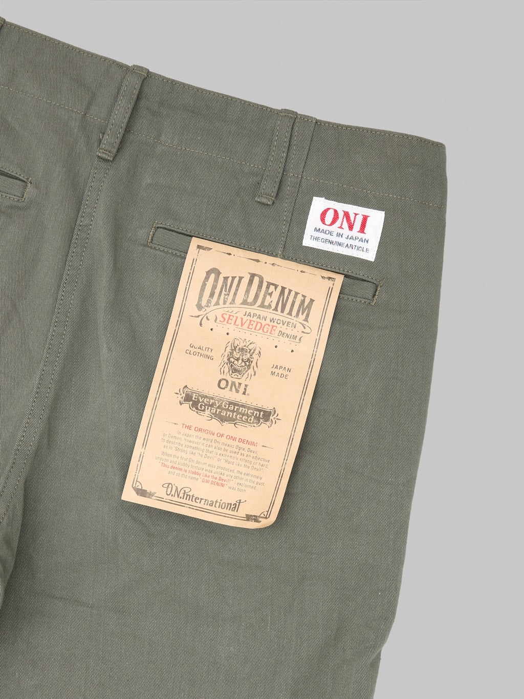 ONI 718-WP-ODG Westpoint Chino Olive Drab Green