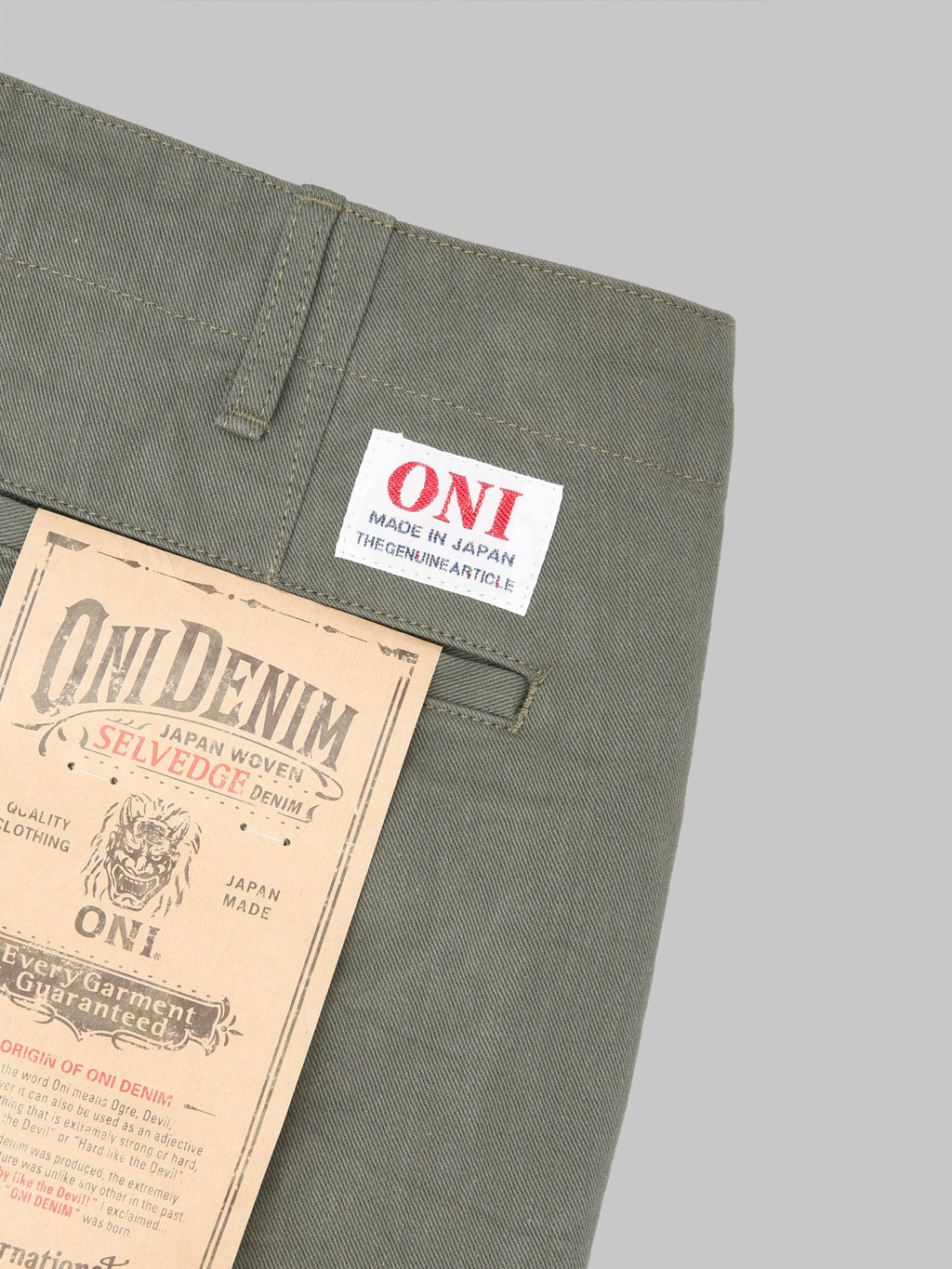 ONI 718-WP-ODG Westpoint Chino Olive Drab Green