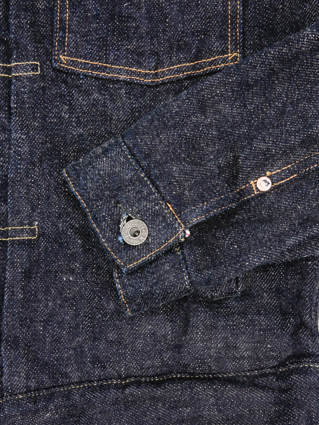 ONI Denim 02516P-DIZR "Dark Indigo Secret Denim" 20oz Type II Jacket