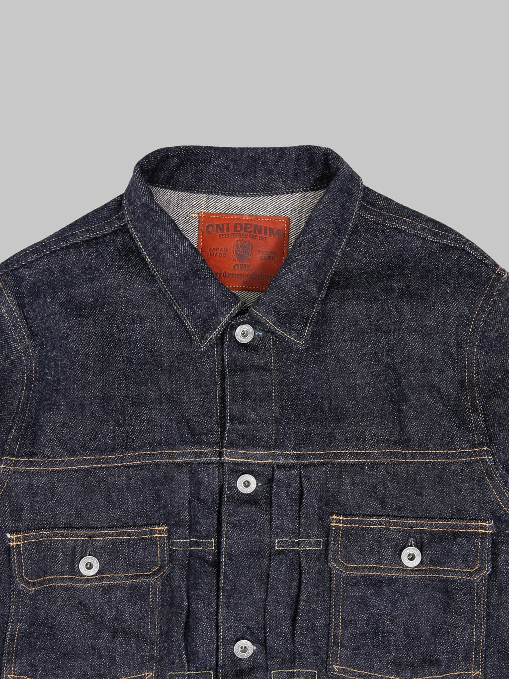 ONI Denim 02516P-DIZR "Dark Indigo Secret Denim" 20oz Type II Jacket