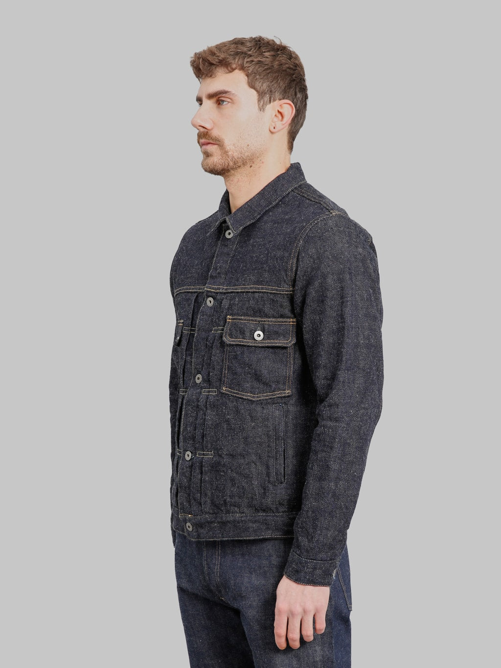 ONI Denim 02516P-DIZR "Dark Indigo Secret Denim" 20oz Type II Jacket