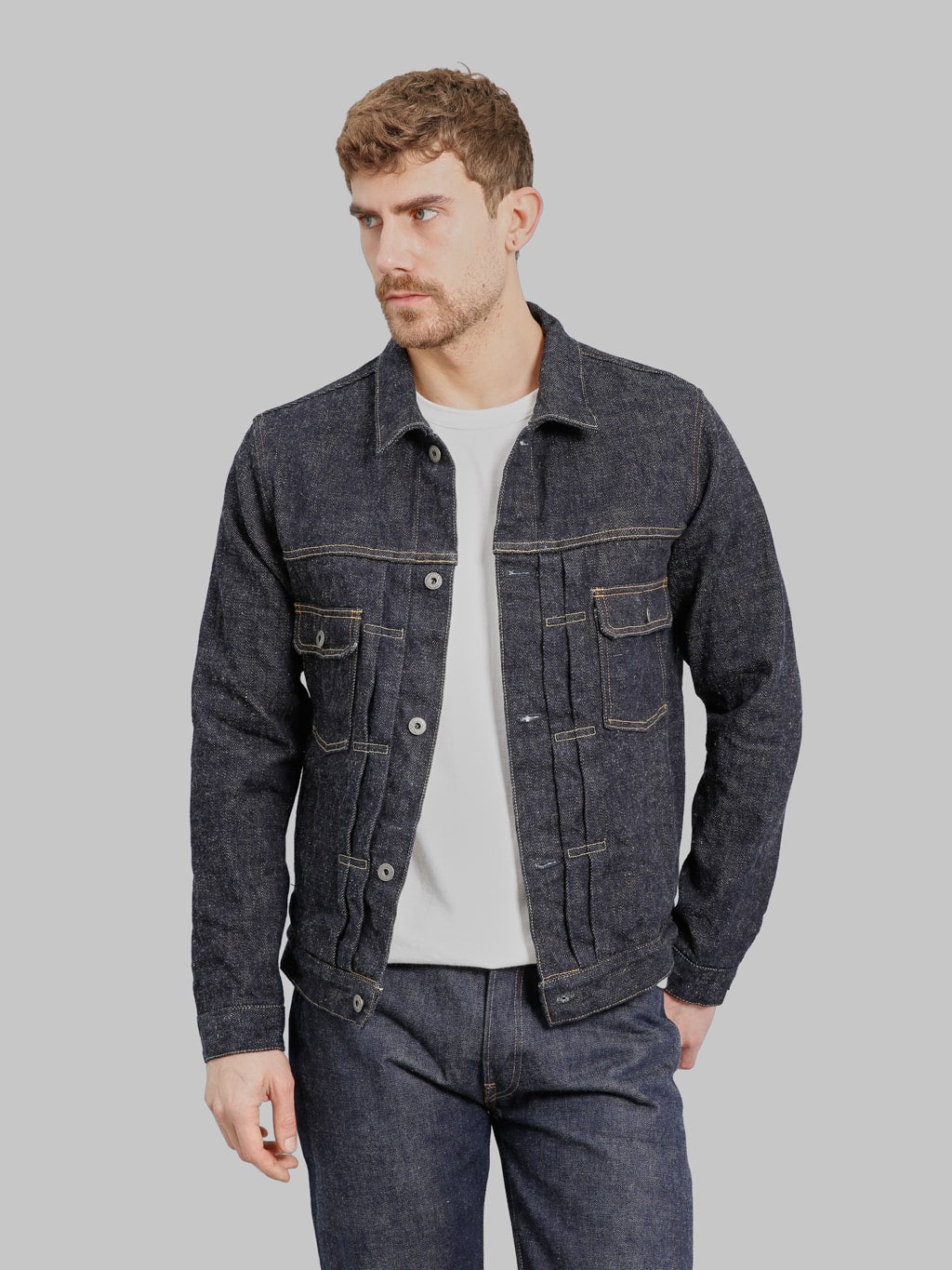 ONI Denim 02516P-DIZR "Dark Indigo Secret Denim" 20oz Type II Jacket