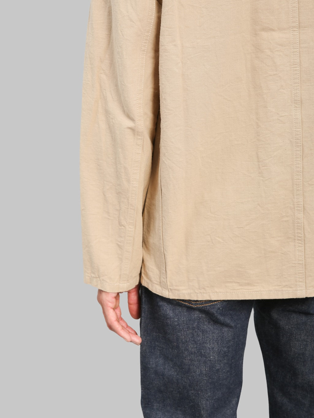 ONI Denim 03500-8CBE 8oz Chambray Beige Coverall