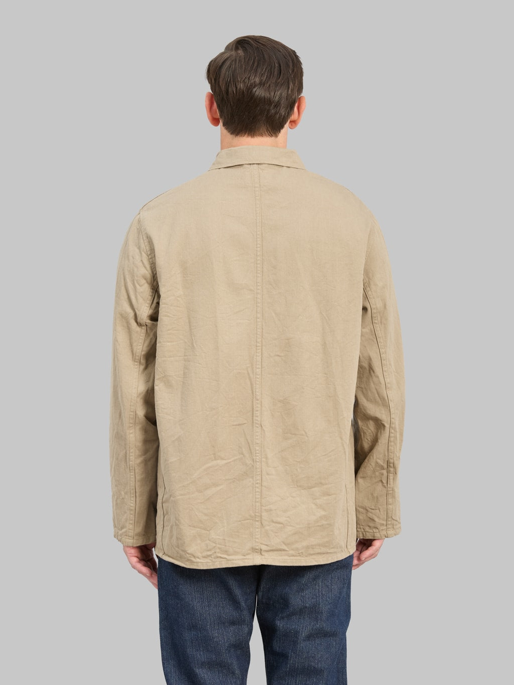 ONI Denim 03500-CHKB Khaki Beige Chino Cloth Coverall