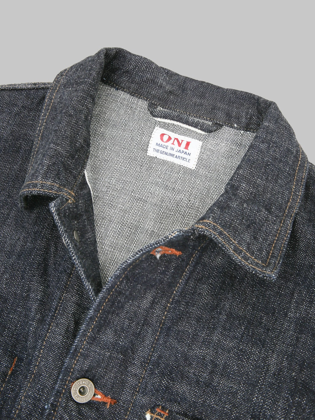 ONI Denim 03502-LS13.5 13.5oz Long Slub Denim Coverall