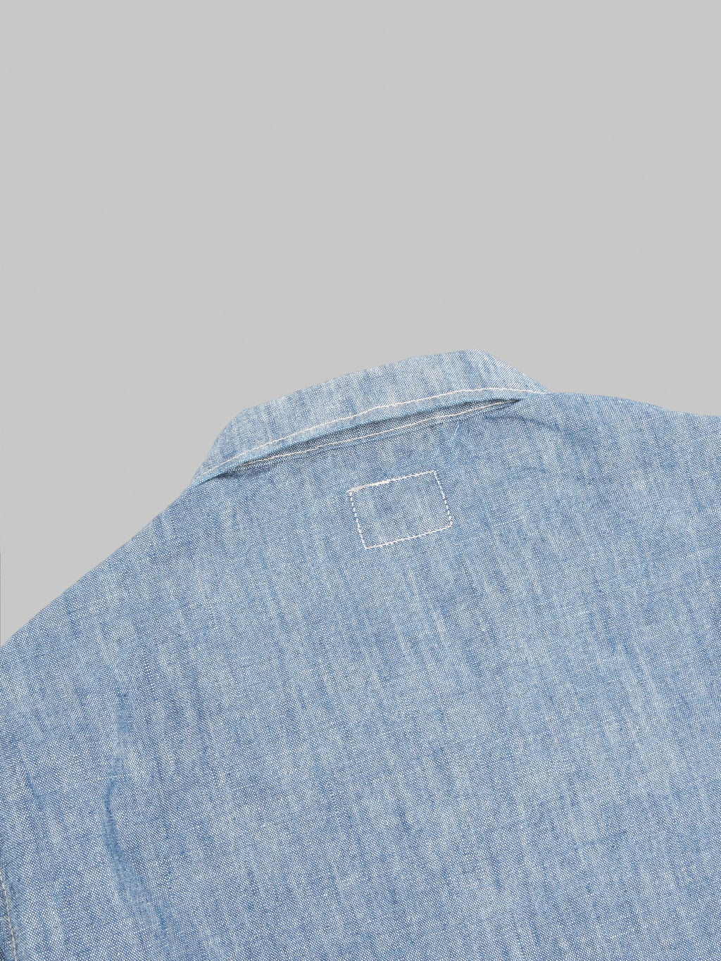 ONI Denim 03501 SHVCH 13oz Super Heavy Chambray Coverall back collar