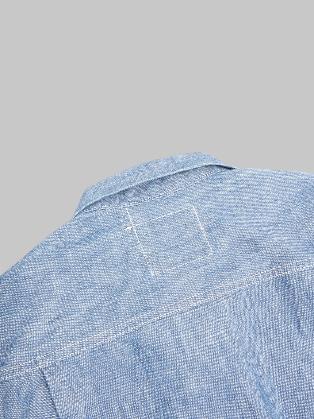 ONI Denim 02516P 13oz Super Heavy Chambray Type 2 Jacket back collar