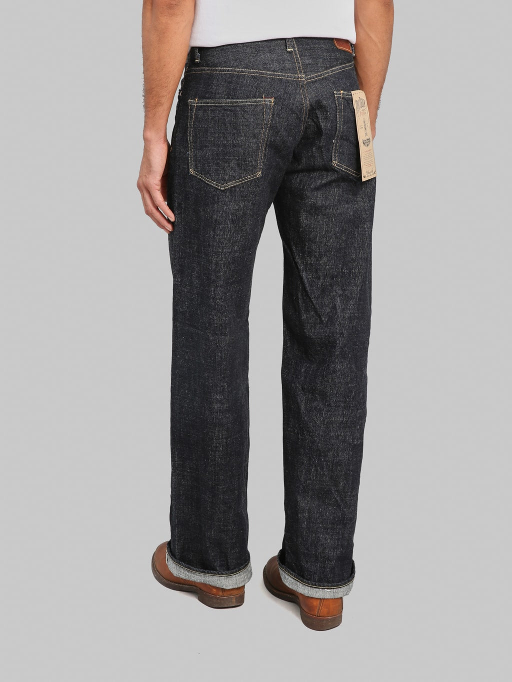 ONI Denim 222-LS13.5 13.5oz Long Slub Denim Super Wide Straight Jeans