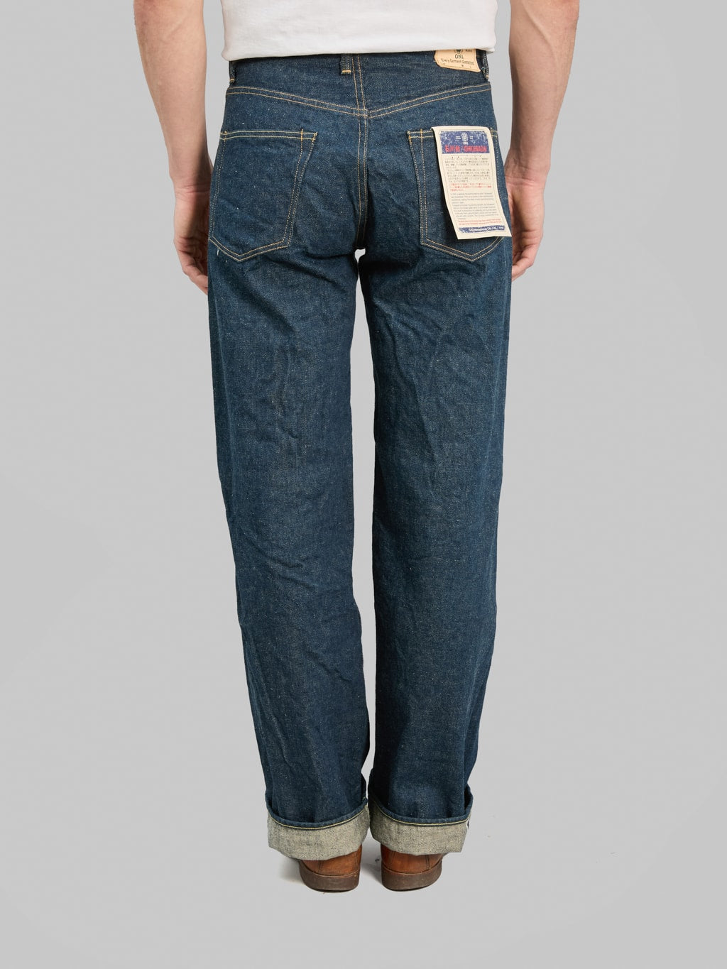 ONI Denim 222 "Ishikawadai" 15oz Super Wide Straight Jeans