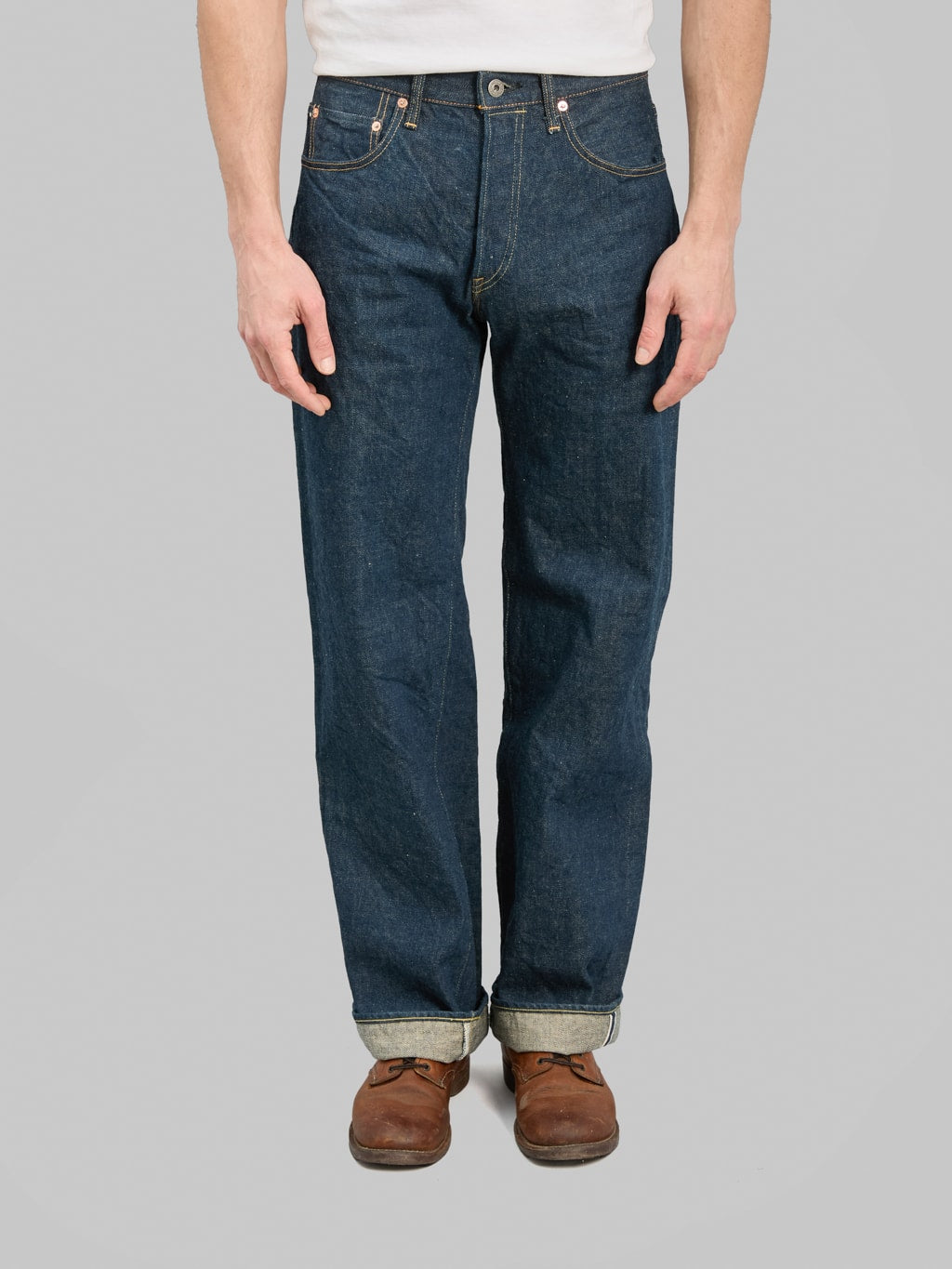 ONI Denim 222 "Ishikawadai" 15oz Super Wide Straight Jeans
