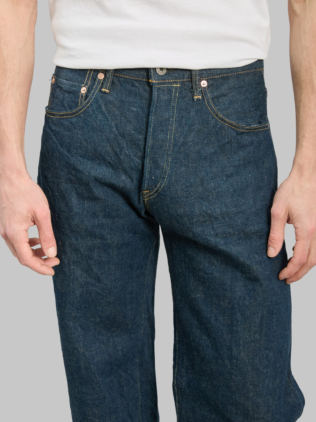 ONI Denim 222 "Ishikawadai" 15oz Super Wide Straight Jeans