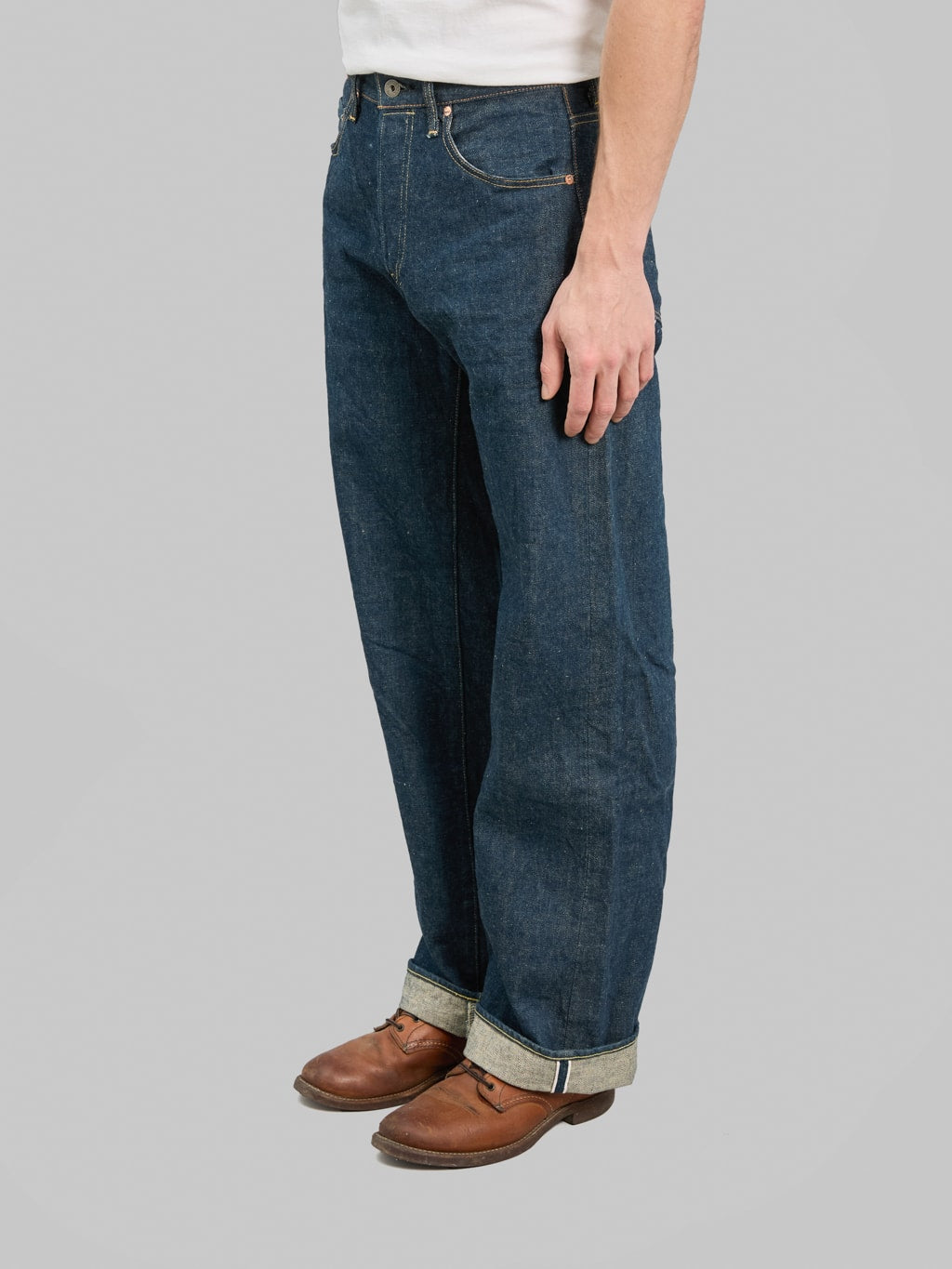 ONI Denim 222 "Ishikawadai" 15oz Super Wide Straight Jeans