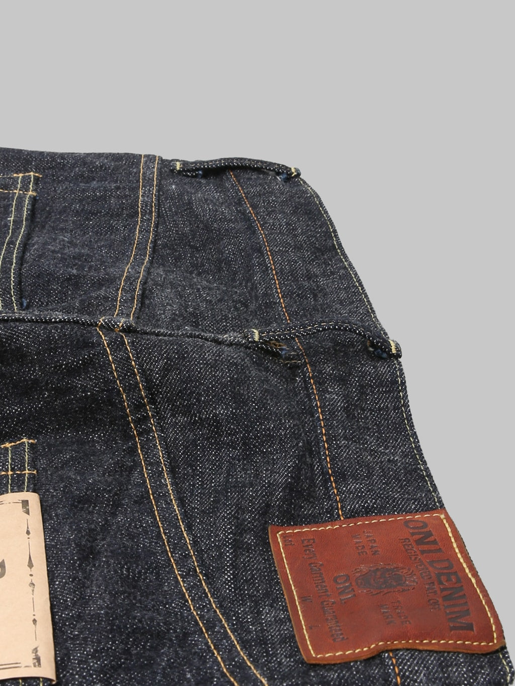 ONI Denim 270-LS13.5 13.5oz Long Slub Denim Regular Straight Jeans