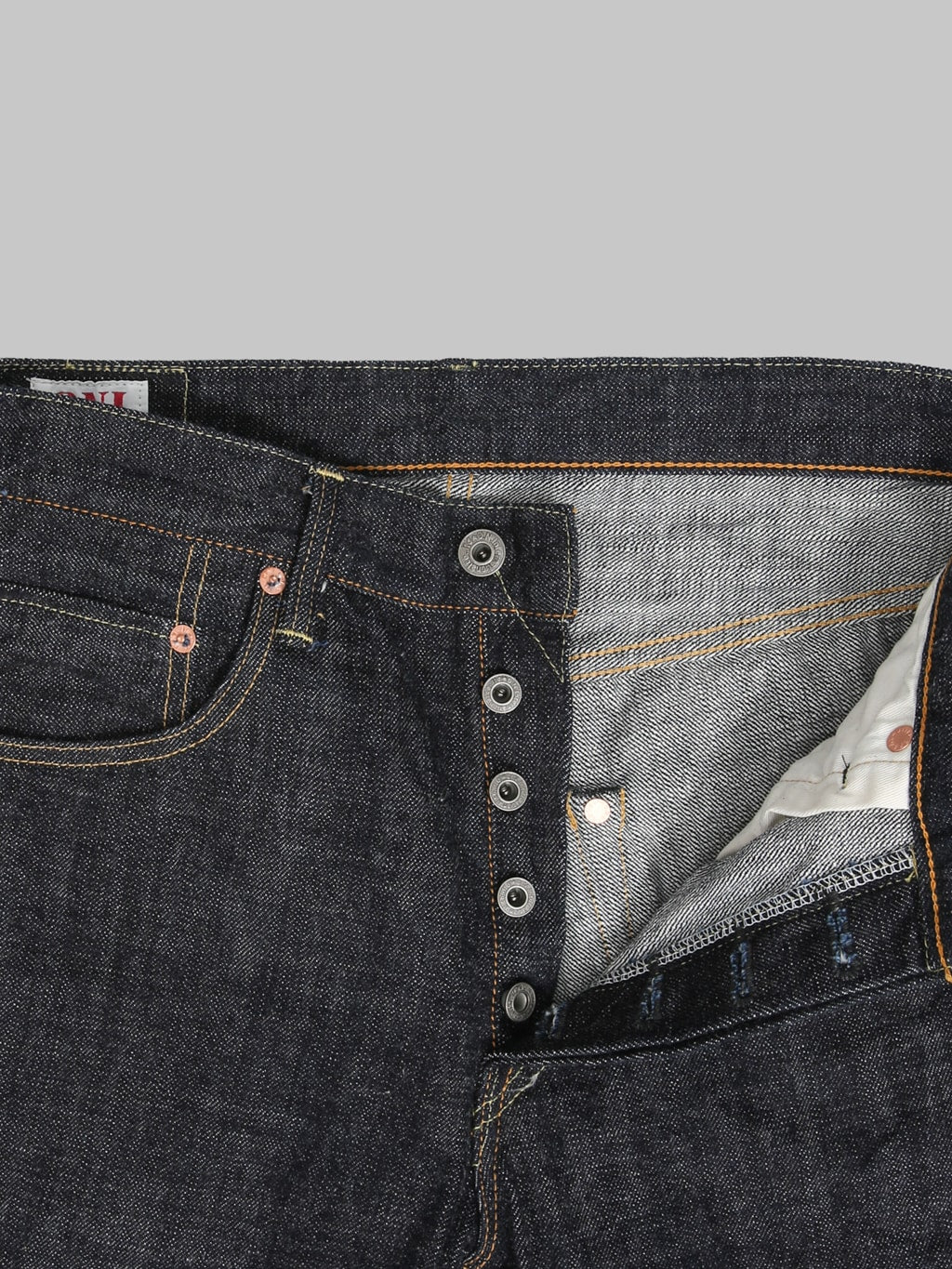 ONI Denim 270-LS13.5 13.5oz Long Slub Denim Regular Straight Jeans