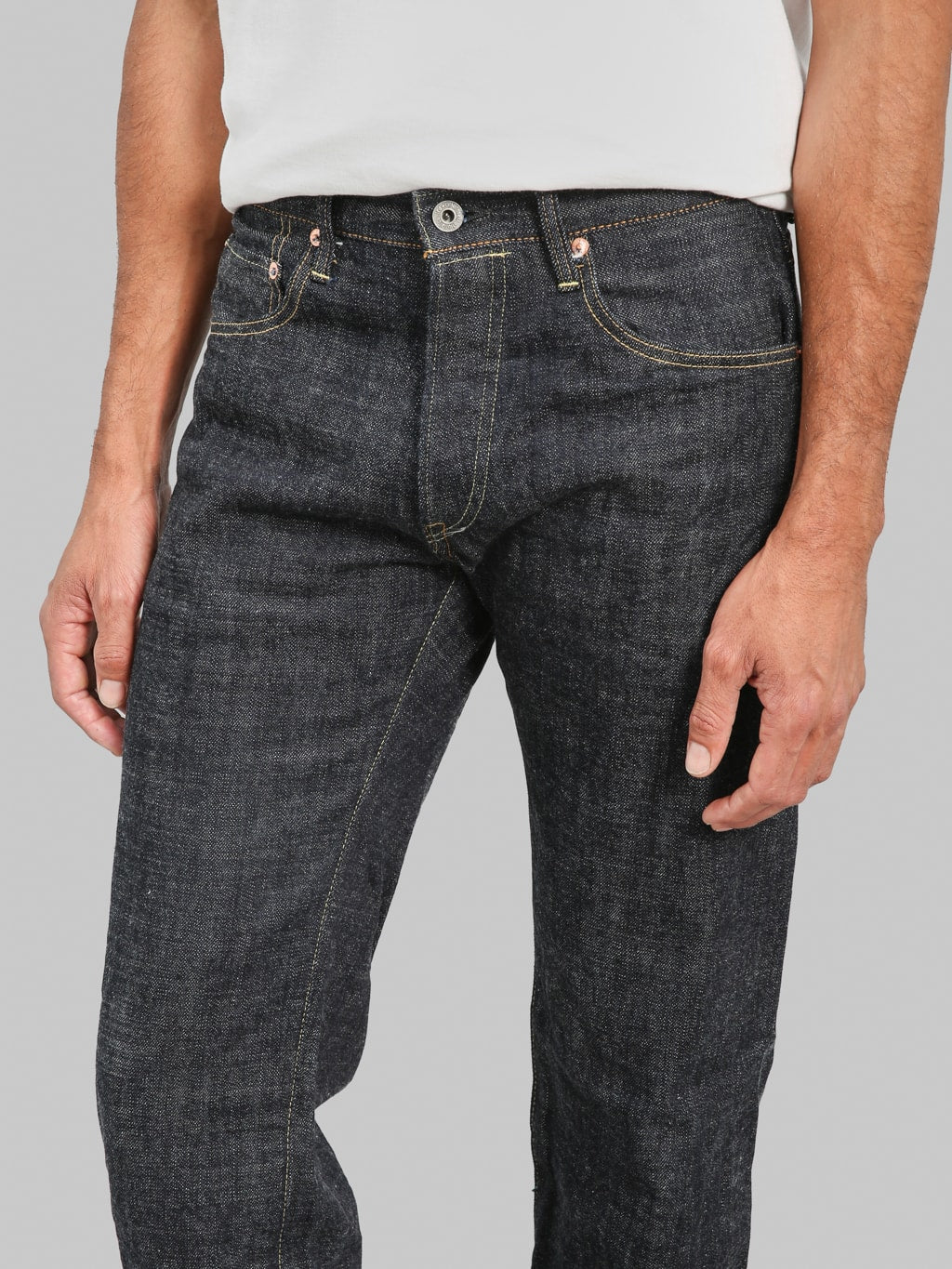 ONI Denim 270-LS13.5 13.5oz Long Slub Denim Regular Straight Jeans