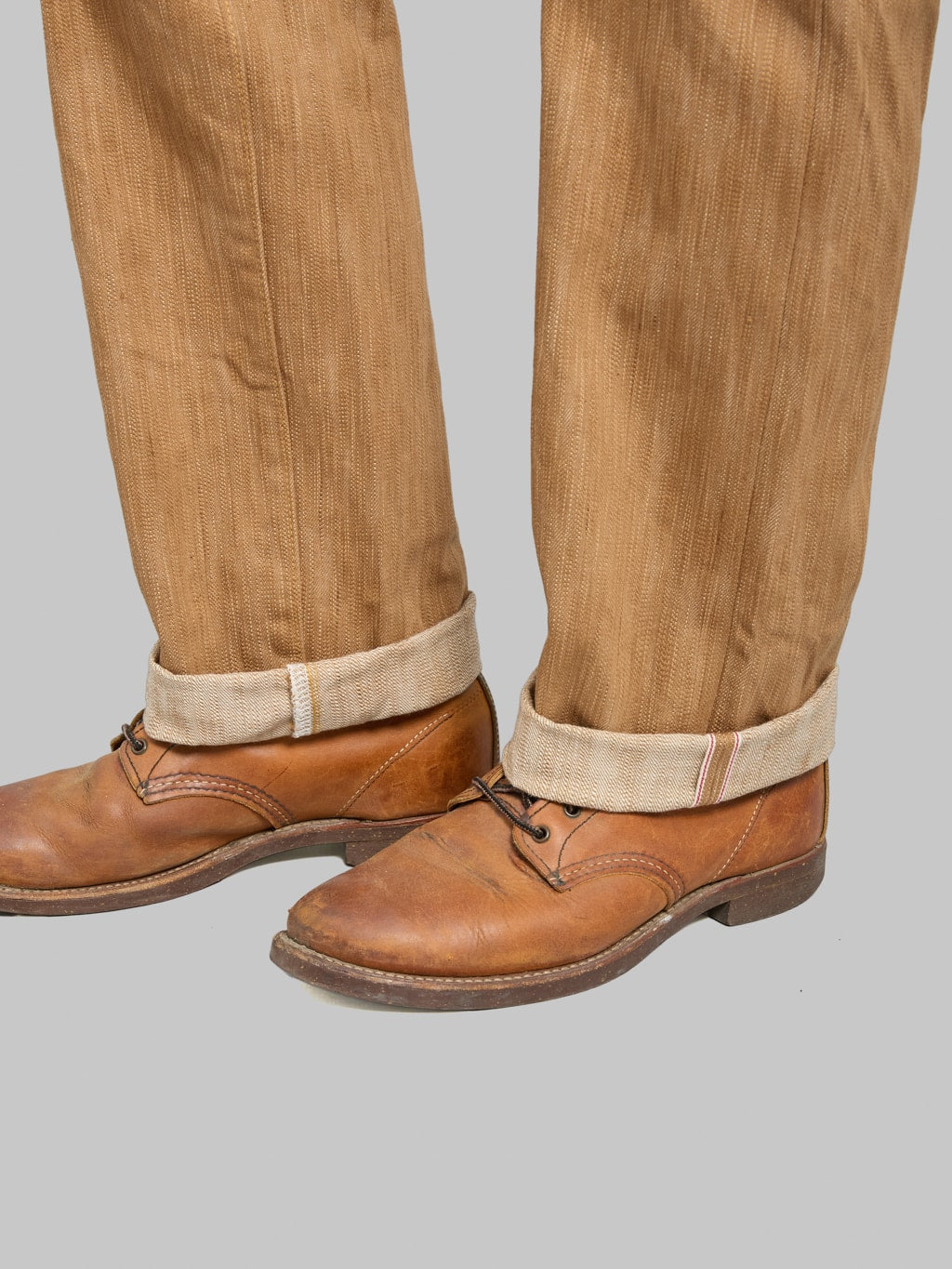 ONI Denim 275 20oz Awa Kakishibu x Kinari Regular Straight Jeans